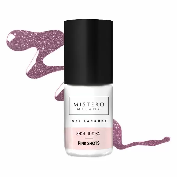 Mistero Milano Lakier hybrydowy Różowy szocik 7ml  1485