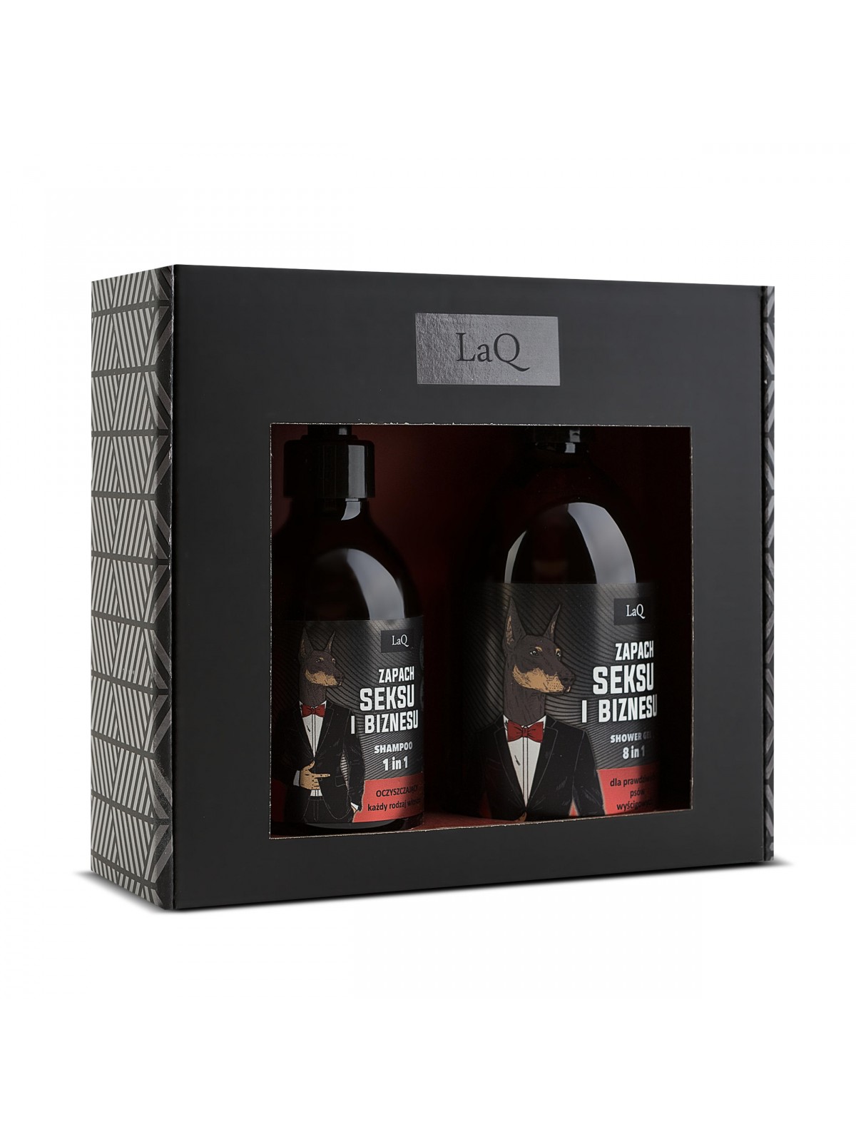 LaQ Żel pod prysznic + szampon DOBERMAN W GARNIAKU