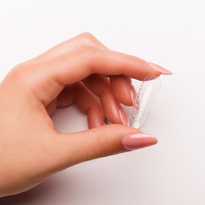 MM Górne formy do paznokci DUAL NAILS - owal 120 szt. 8082 - obrazek 4