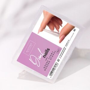 MM Górne formy do paznokci DUAL NAILS - modern migdał 120 szt. 8083