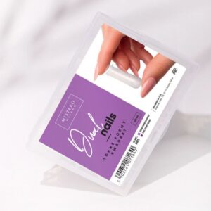 MM Górne formy do paznokci DUAL NAILS - kwadrat 120 szt. 8085