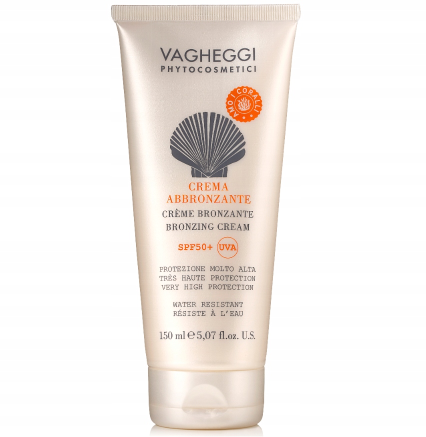 Vagheggi brązujący krem do opalania z SPF50+
