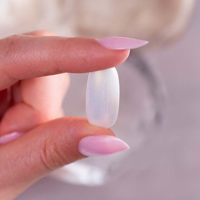 MM Top hybrydowy perłowy GAME OVER! Sparkle Gold 1525 - obrazek 5