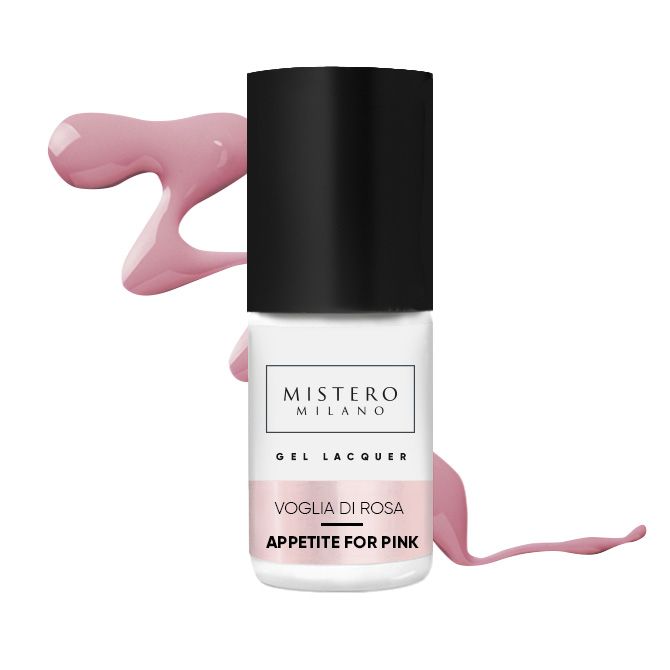 Mistero Milano Lakier hybrydowy Apetyt na róż 1539