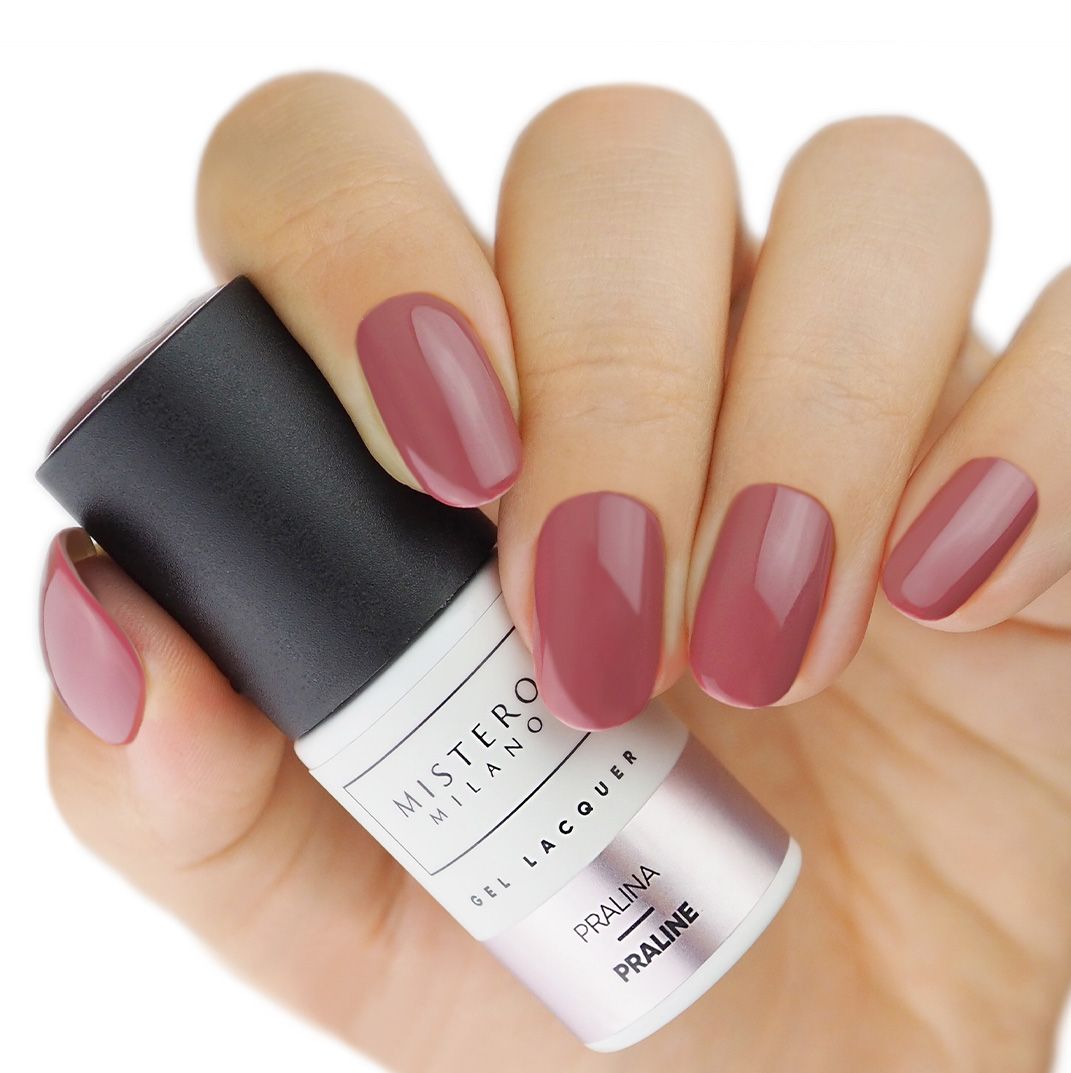 Mistero Milano Lakier hybrydowy Pralineczka 1542 7ml - obrazek 2