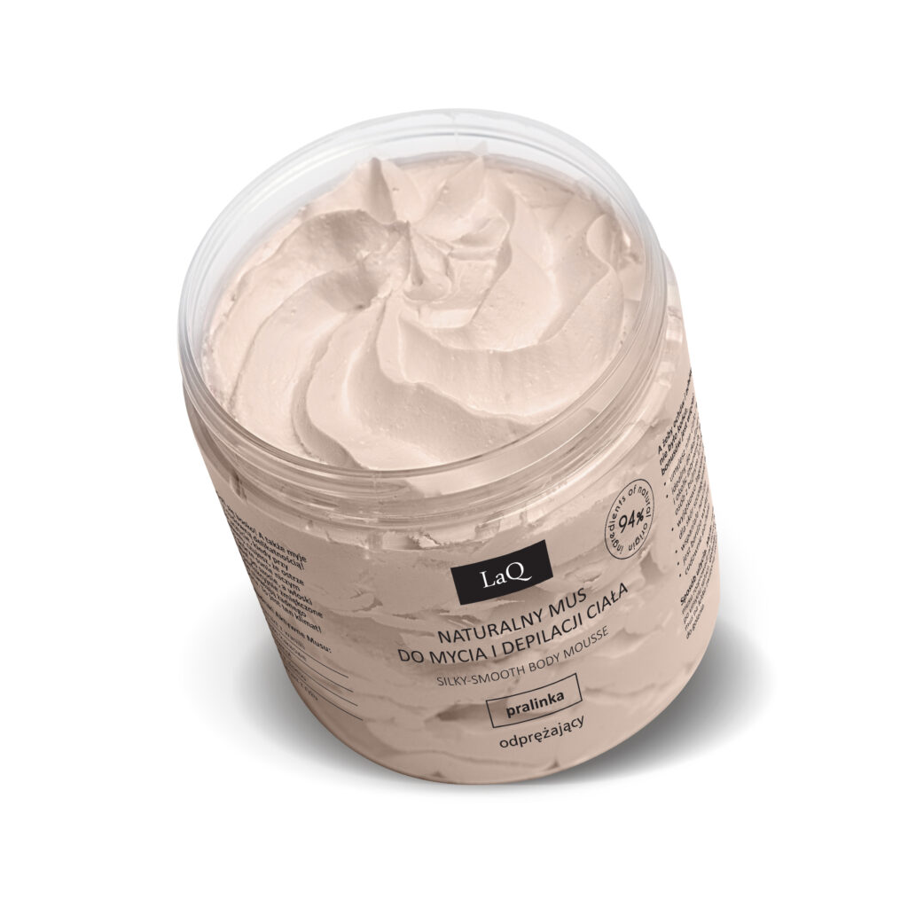 LaQ Mus do mycia i depilacji ciała PRALINKA - obrazek 3