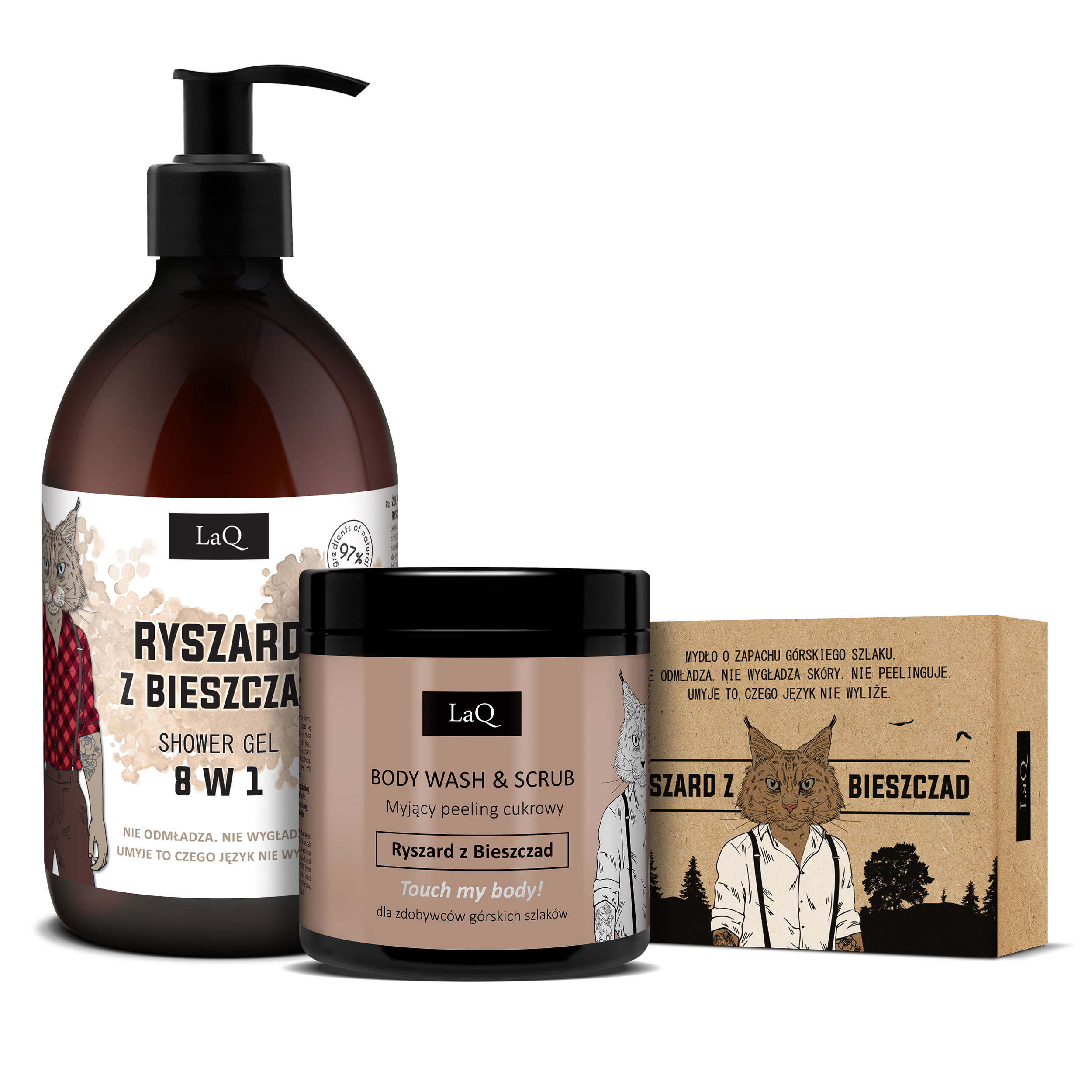 LaQ Zestaw Pan Życia i Mycia RYSZARD