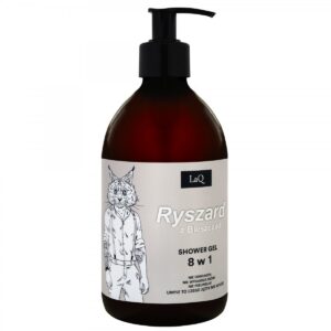 LaQ Żel pod prysznic 8 w 1 RYSZARD Z BIESZCZAD limitowany 500 ml