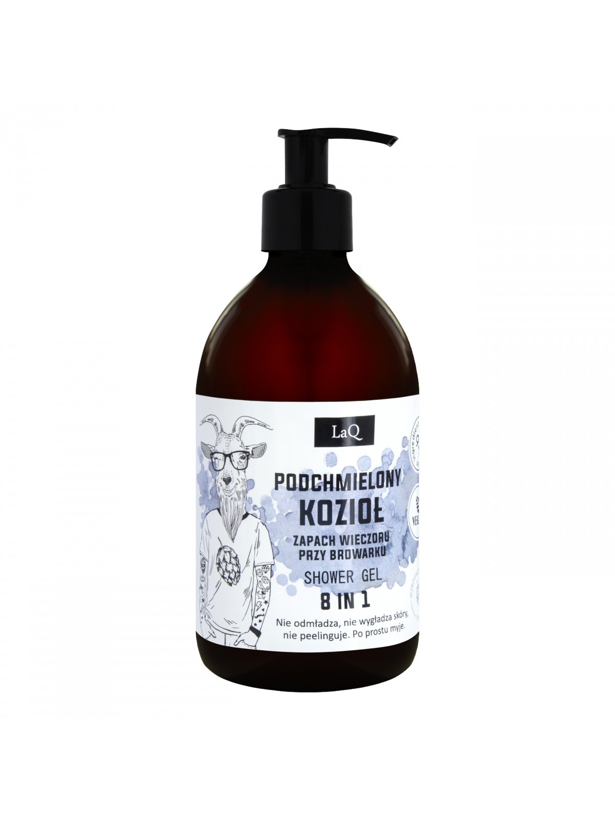 LaQ Żel pod prysznic dla facetów PODCHMIELONY KOZIOŁ 500 ml