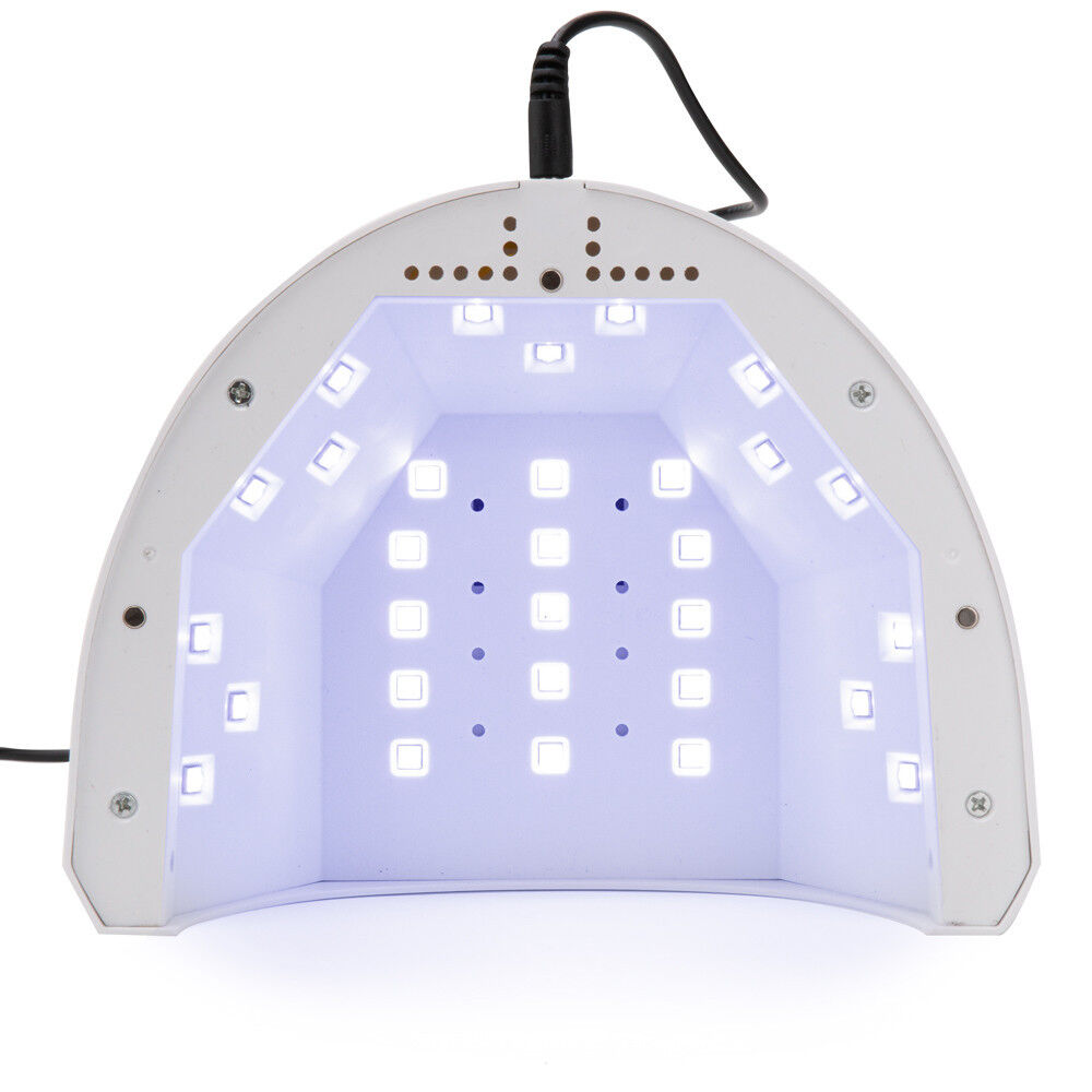 Lampa do paznokci UV/LED 48W do lakierów hybrydowych Lux1 biała - obrazek 2