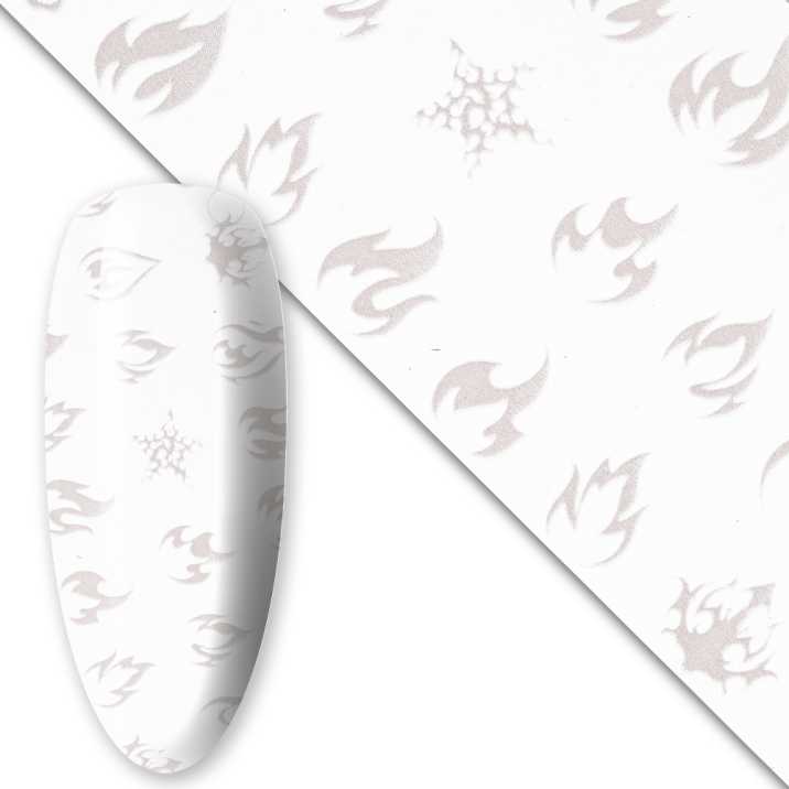 Folia transferowa Luminous Flames 100 cm świecąca w UV Nr 1 - obrazek 2