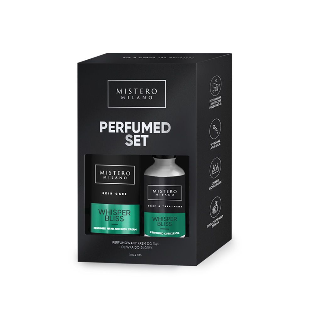 Mistero Milano Zestaw Whisper Bliss - perfumowany krem i oliwka