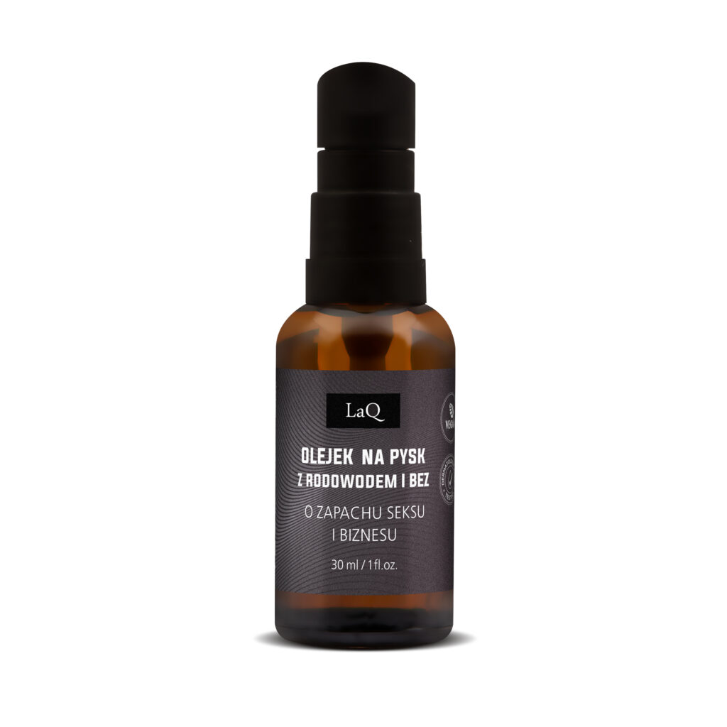 LaQ Olej po goleniu i do brody DOBERMAN czarny - obrazek 2