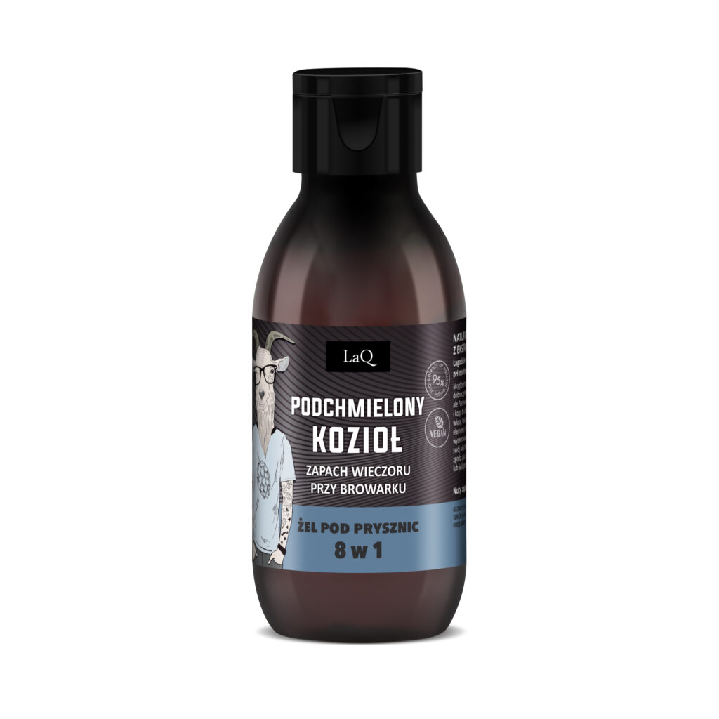 LaQ Żel pod prysznic 8w1 KOZIOŁ czarny 100ml