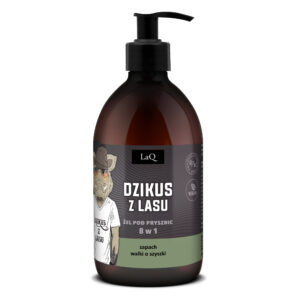LaQ Żel pod prysznic DZIKUS czarny 500ml