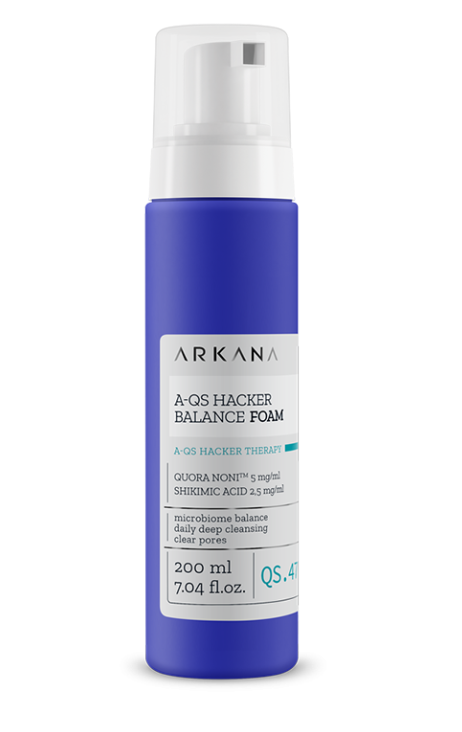 Arkana A-QS Hacker Pianka do demakijażu skóry z zaburzonym mikrobiomem