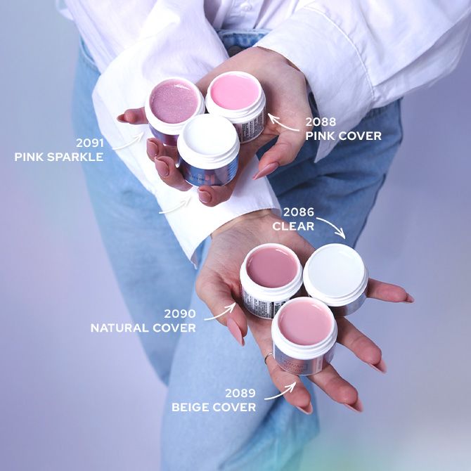 Mistero Milano Żel budujący Hype Gel cover pink 2088/50 - obrazek 5