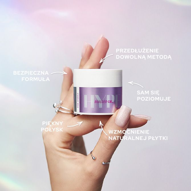 Mistero Milano Żel budujący Hype Gel cover beige 2089/15 - obrazek 4