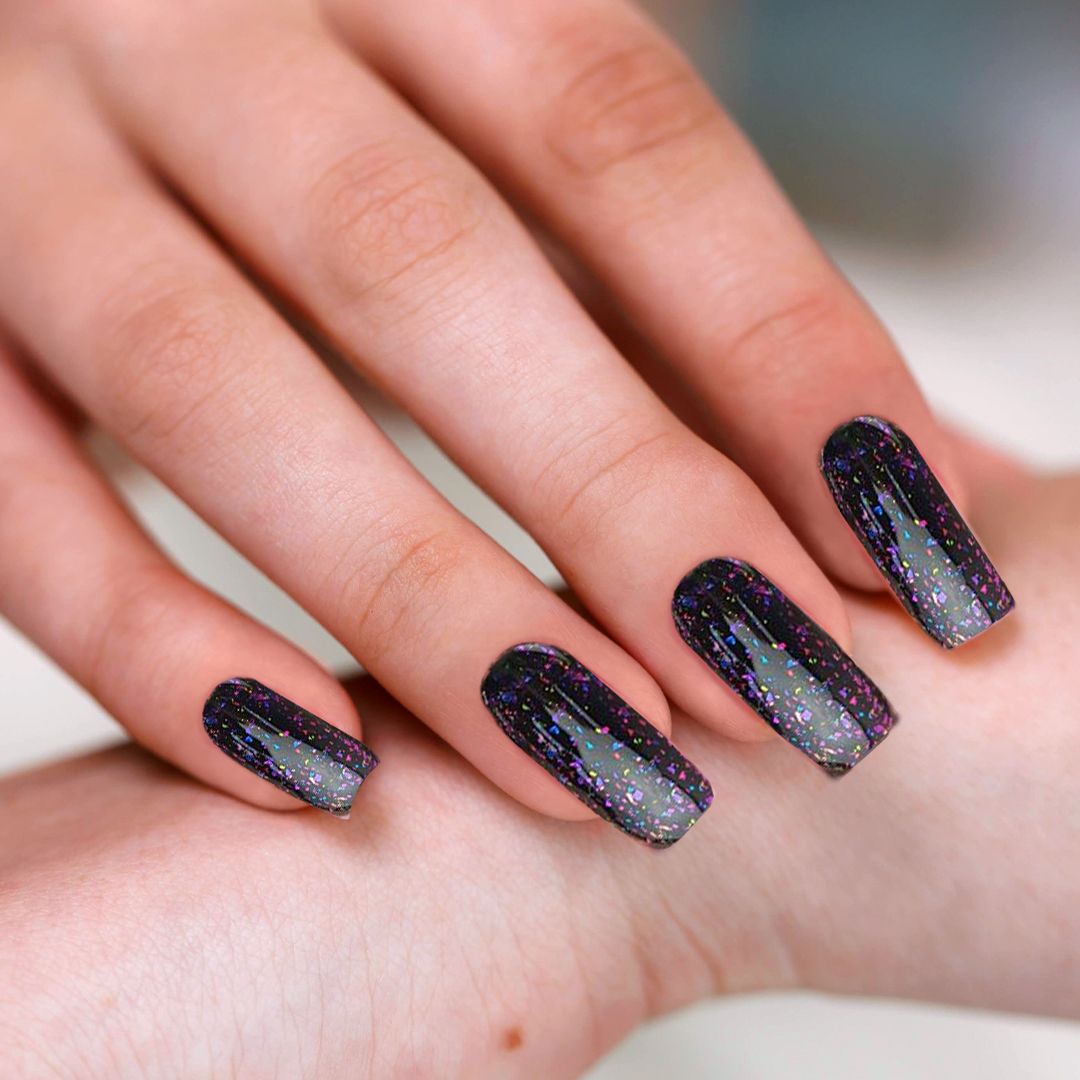 Mistero Milano Top hybrydowy z drobiną PROM QUEEN TOP NO WIPE CONFETTI 12ml - obrazek 2