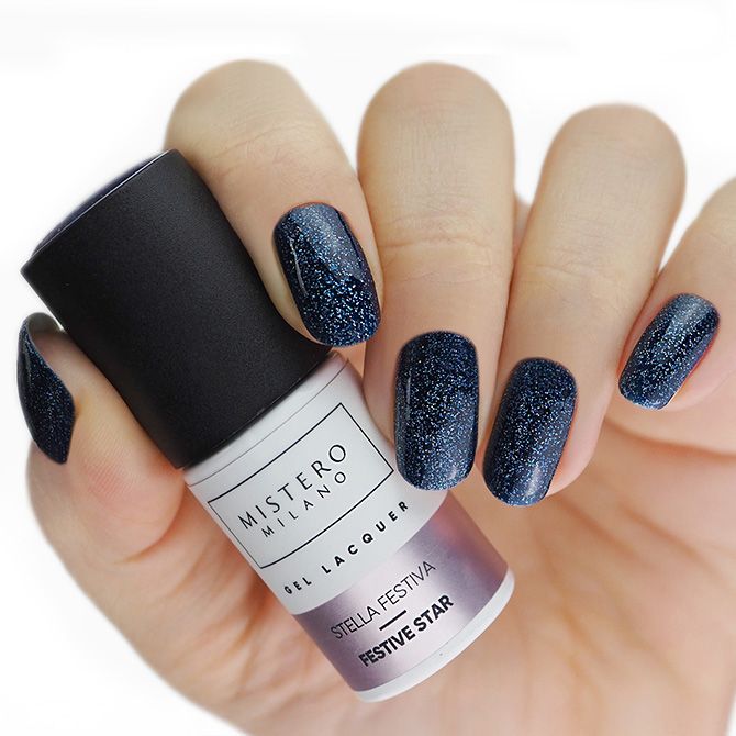 Mistero Milano Lakier hybrydowy Gwiazdka z przytupem 1554 - obrazek 3