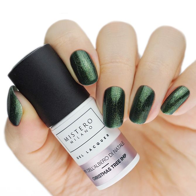Mistero Milano Lakier hybrydowy Choinkowy Chochlik 1555 - obrazek 2