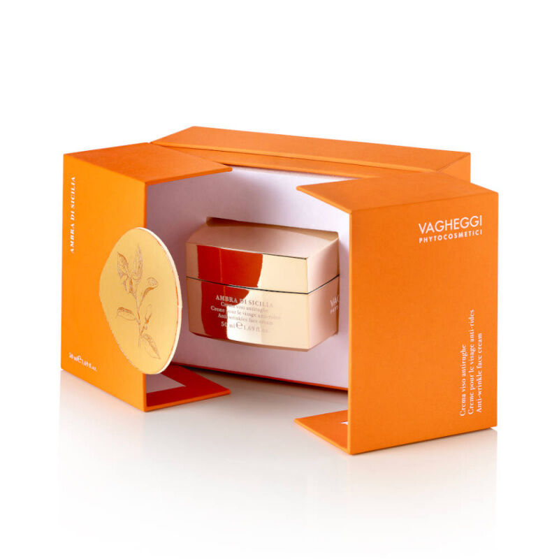 Vagheggi - Ambra Di Sicilia - Anti Wrinkle Face Cream Przeciwzmarszczkowy krem do twarzy 50ml - obrazek 2