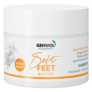 Gehwol Fusskraft Soft Feet Masło do stóp z rokitnikiem