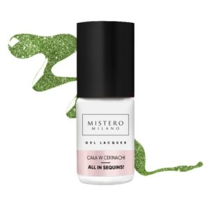Mistero Milano Lakier hybrydowy Cała w cekinach! 1576
