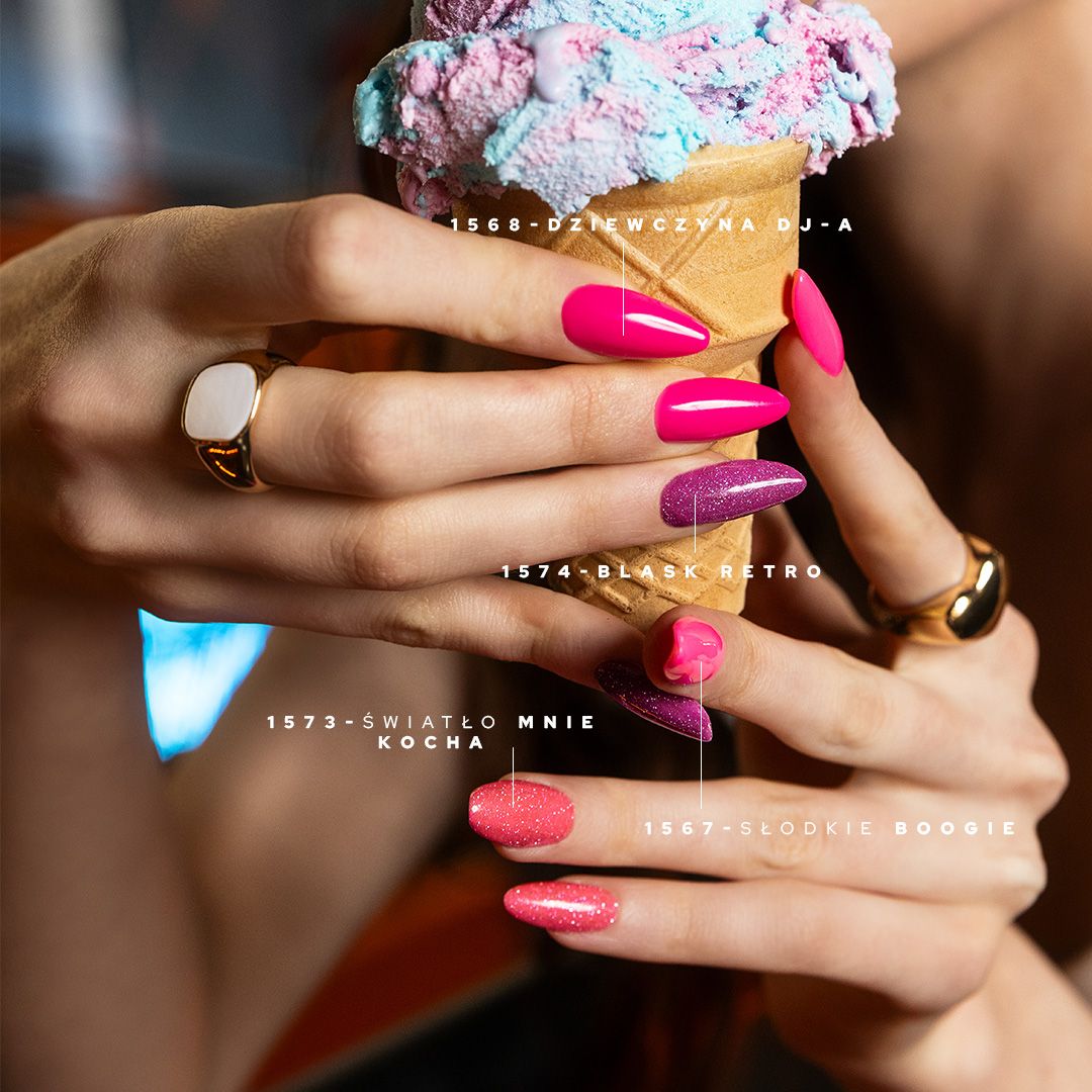 Mistero Milano Lakier hybrydowy Słodkie Boogie 1567 - obrazek 5