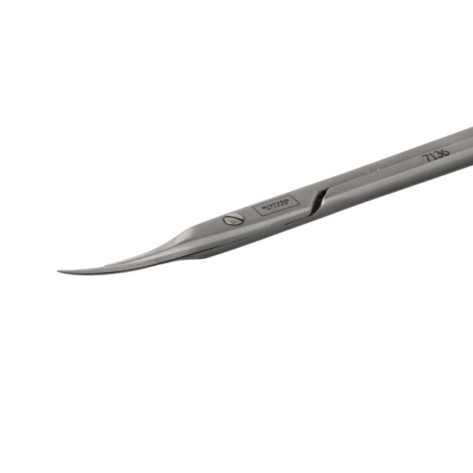 Mistero Milano Nożyczki do skórek, zakrzywione ostrze 21 mm - obrazek 3