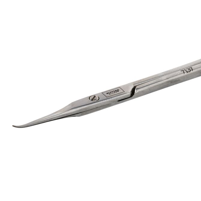 Mistero Milano Nożyczki do skórek, ostrze z haczykiem 20 mm - obrazek 4