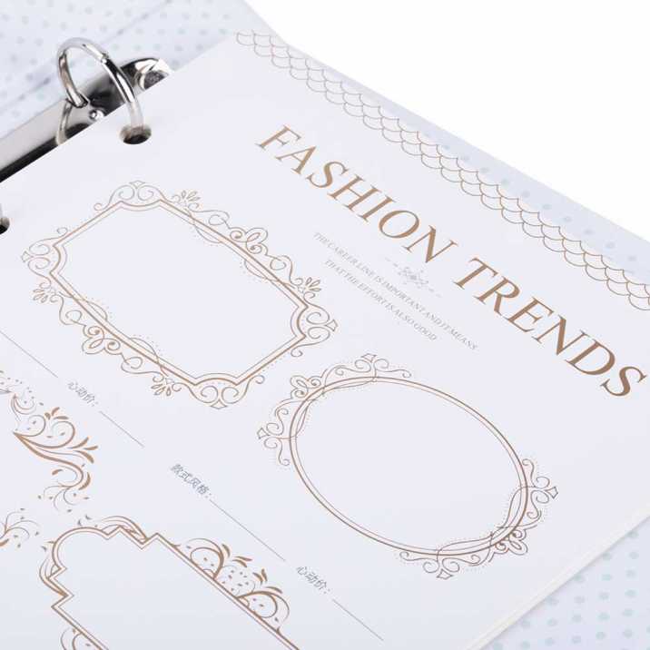 Klaser wzornik ekspozytor biały 4 karty - obrazek 3