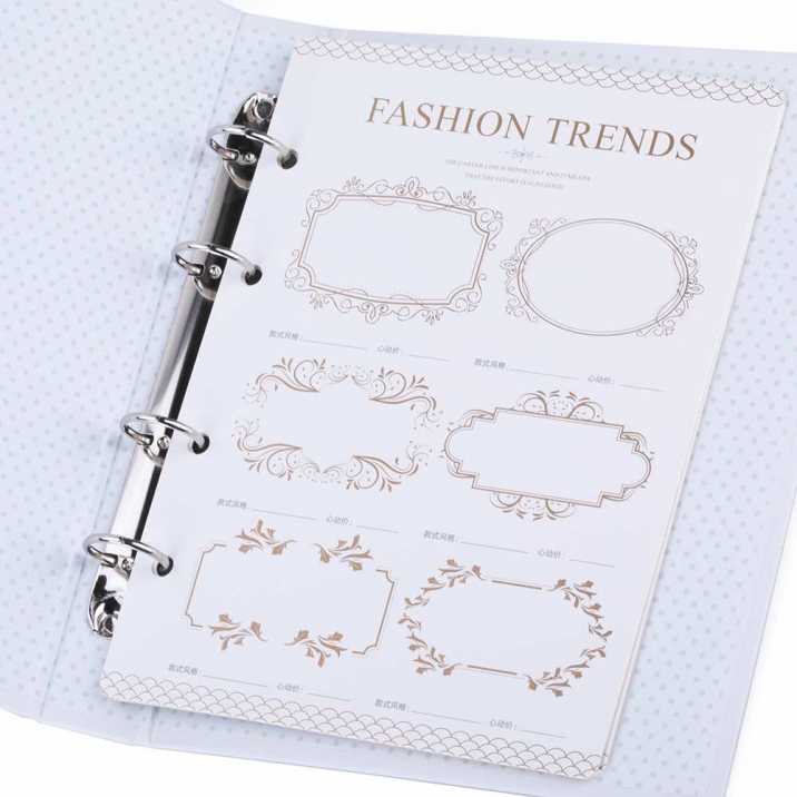 Klaser wzornik ekspozytor biały 4 karty - obrazek 2