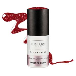 MM Lakier hybrydowy Słodka jak Laska Cukrowa