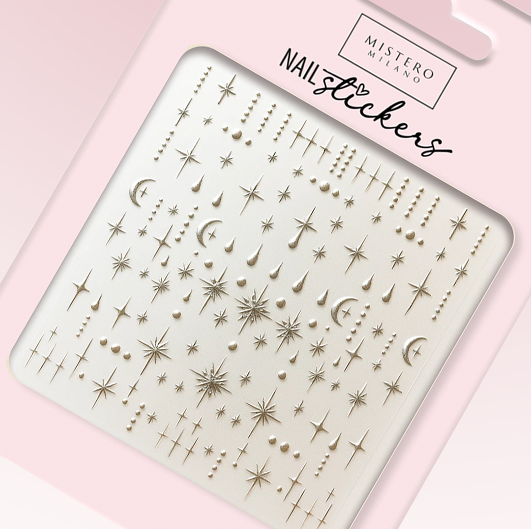 MM Naklejki do paznokci Winter Stars 1520 - obrazek 2