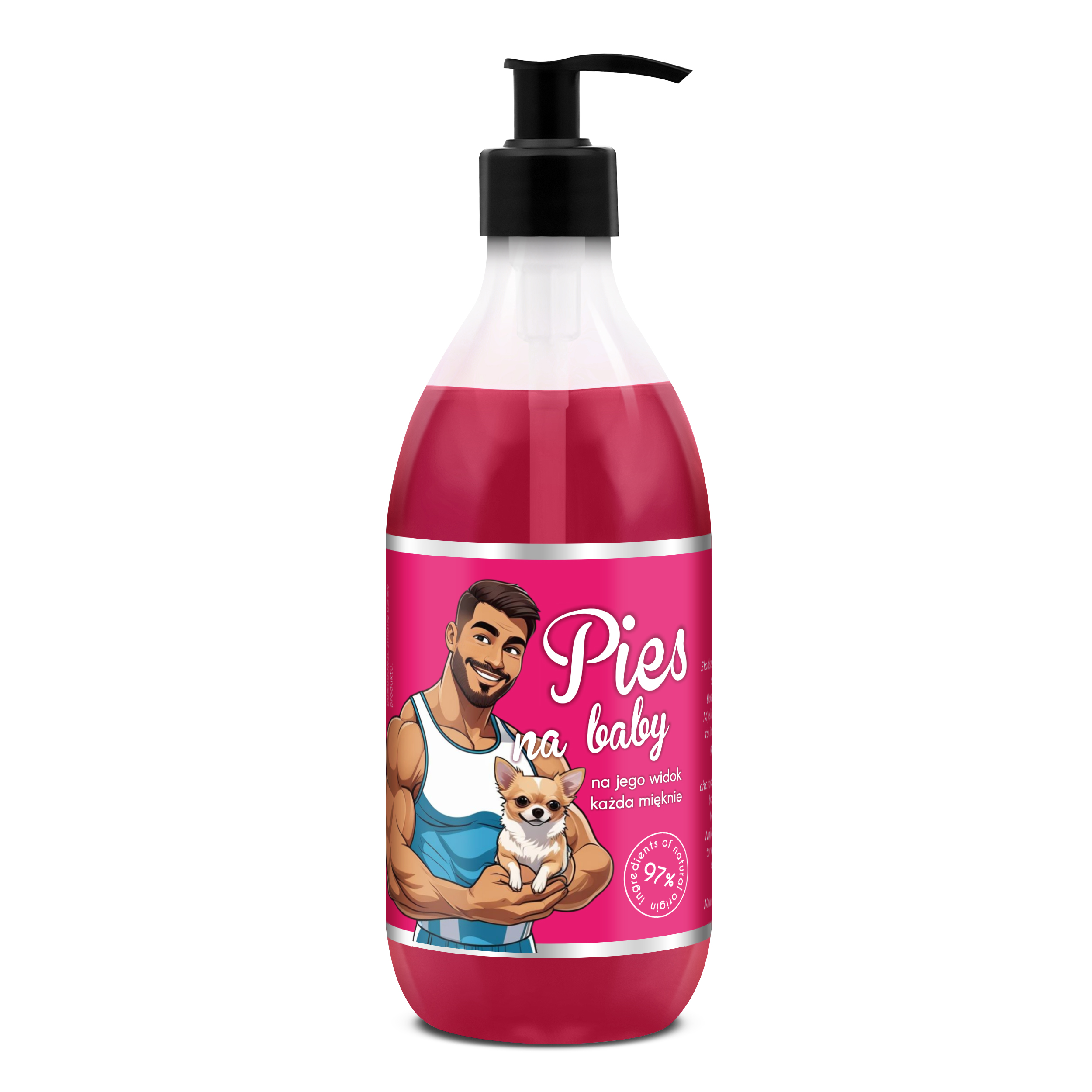 LaQ Żel pod prysznic Shots! PIES NA BABY